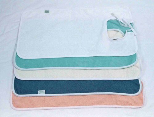 Patient Clothing Protector (Terry Style with Vinyl Barrier) - Image 3