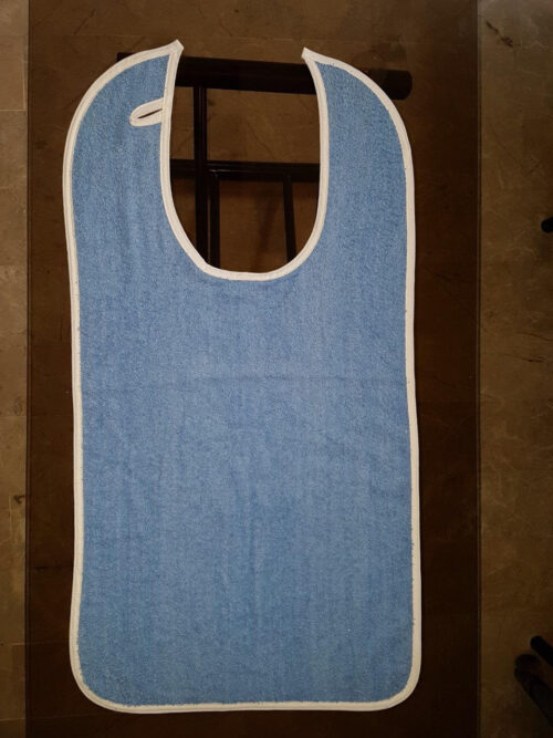 Patient Clothing Protector (Terry Style with Vinyl Barrier) - Image 2