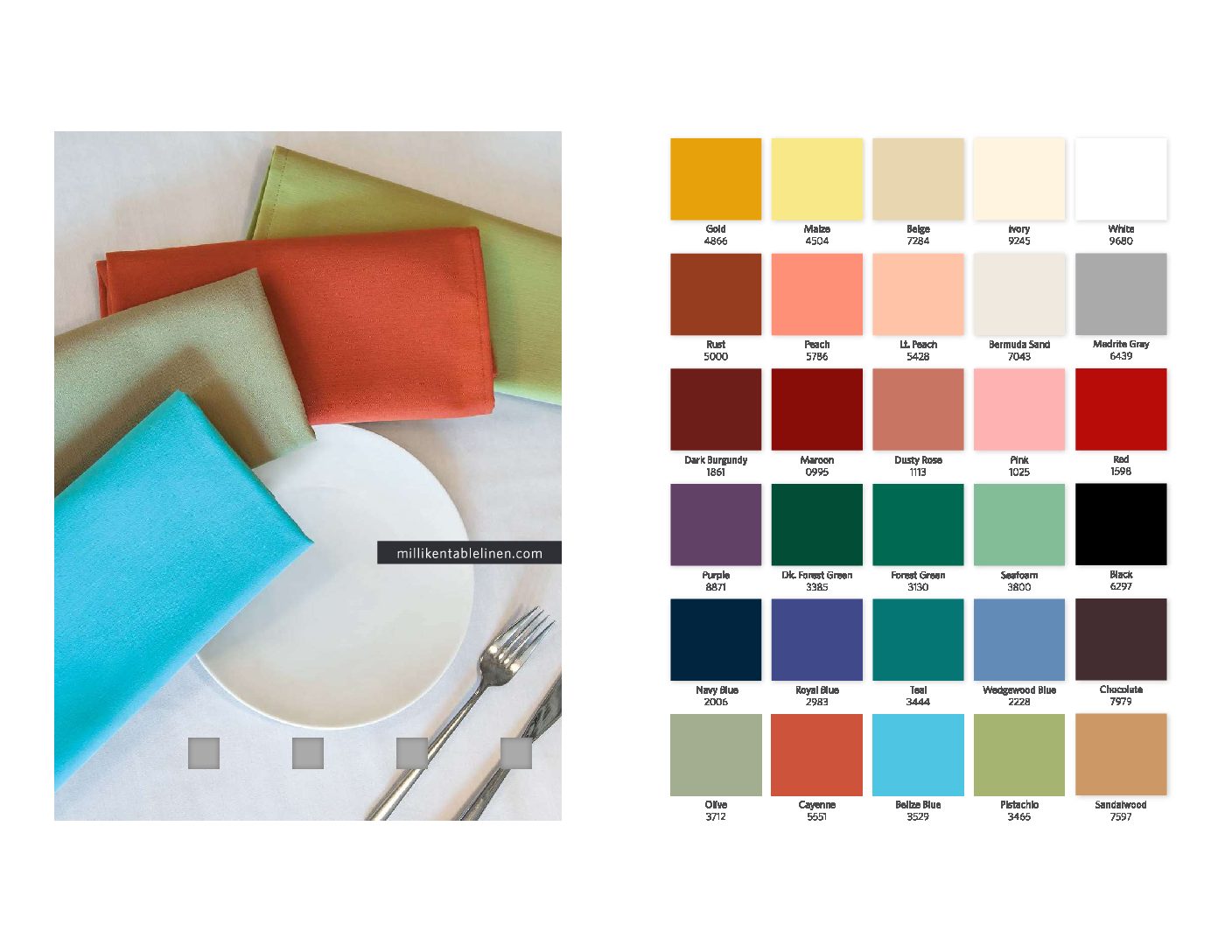 Table Linen and Napkins